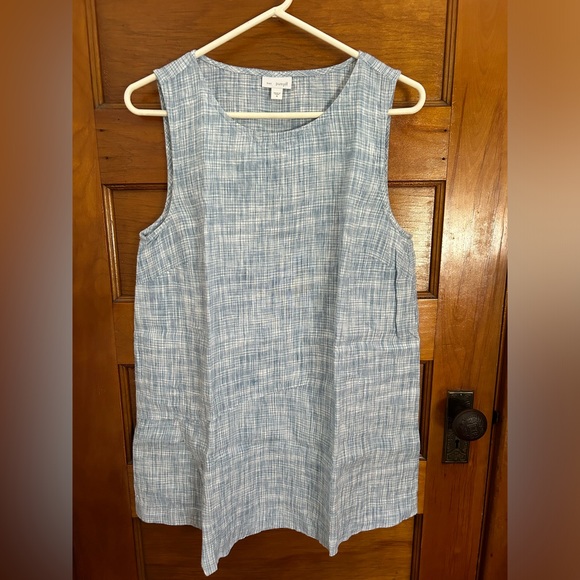 JJill linen tunic tank top - Picture 1 of 4